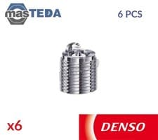 Image of IW22 ENGINE SPARK PLUG SET PLUGS DENSO 6PCS FOR MASERATI BITURBO,420 430 2L,2.8L
