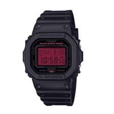 Image of Casio Watch DW-5600BBR-1ER Unisex G Shock Black and Red Display RRP £99.90