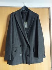 Image of All Saints Helei Puppytooth Blazer Size 10 Brand New With Tags
