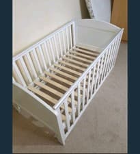 Image of Babymore Drop Side Cotbed