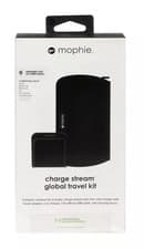 Image of Mophie Charge Stream Global Travel Kit Wireless Charger with World Plug Adapters
