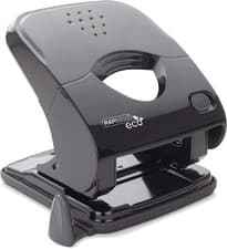 Image of 1523 ECO X5-30Ps Less Effort 2 Hole Punch, 30 Sheet Capacity, Black