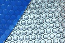 Image of silver blue 400 ROUND SOLAR COVERS - IDEAL FOR ABOVE GROUND POOLS