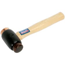 Image of Sealey Copper/ Rawhide Faced Hammer 1.6kg