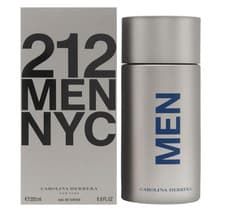 Image of Carolina Herrera 212 Men NYC EDT 6.75oz 200ml Spray Authentic Cologne Large Size