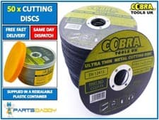 Image of 50 x 115mm 4.5" ULTRA THIN 1MM METAL CUTTING BLADE DISC 4 1/2" STEEL ANGLE NEW