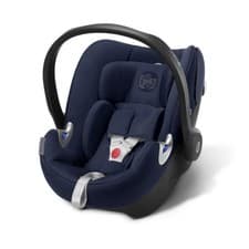 Image of Cybex ATON Q Birth+ Group 0+ Infant i-Size Car Seat - Midnight Blue - Brand New
