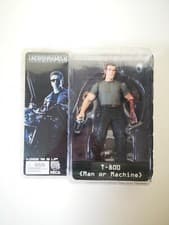 Image of NECA Reel Toys Terminator 2 Judgement Day T-800 Man or Machine 7" Action Figure