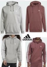 Image of Adidas ADICOLOR CLASSICS 3-STRIPES HOODIE (H06675 & HE9478) - Amazing Value !