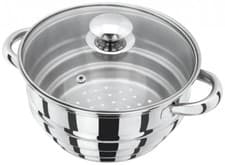 Image of Judge Basics Stainless Steel Multi Fit All Steamer With Glass Lid HX12