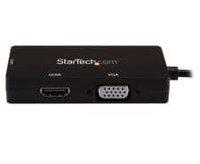 Image of StarTech 4K USB C to HDMI, VGA & DVI Multi Port Video Display Adapter for travel