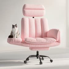 Image of Office Chair Desk Chair Adjustable Ergonomic Computer Gaming Chair w/ Foot Rest