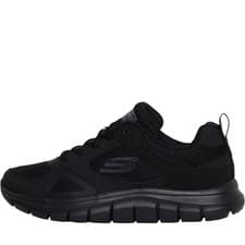 Image of SKECHERS Mens Track Syntac Trainers Black
