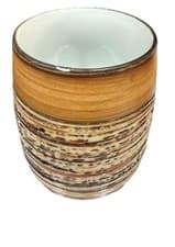 Image of Handcrafted Rustic Ceramic Tea Cup Studio Art Mug Coffee Cup