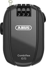 Image of Abus Combiflex StopOver 65 Cafe Bike Lock Black Cycling Bike Security Anti Theft