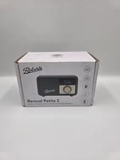 Image of Roberts Revival Petite 2 DAB /FM Retro Bluetooth Radio - BLACK NEW BOXED