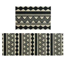 Image of JVL Mega Machine Washable Doormat and Runner Set