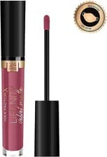 Image of Max Factor Lipfinity Velvet Matte Lipstick Nude Pink Merlot Creme 4 Shades