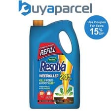 Image of Westland Resolva Weed Killer 24hr Power Pump Refill 5 Litres Weedkiller Spray