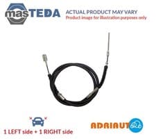 Image of 4102251 HANDBRAKE CABLE PAIR REAR ADRIAUTO 2PCS FOR OPEL MOVANO A