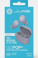 Image of JLab Go Air Pop True Wireless Earbuds, In Ear Colour Lilac