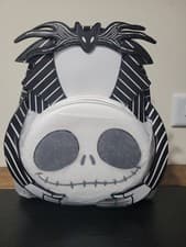 Image of Loungefly Exclusive Disney Headless Jack Skellington Mini Backpack NWT