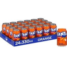 Image of Fanta Orange 24 x 330ml Cans