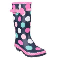 Image of Cotswold Dotty Children's Wellingtons - Multicolour