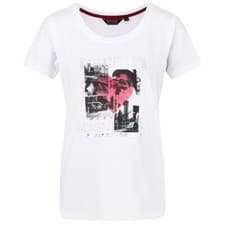 Image of Regatta Filandra IV T-Shirt Women's Round Neck White Cotton Size 12/M Brand New