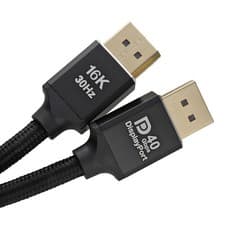 Image of CERTIFIED Pro DisplayPort v2.1 8K 120Hz/4K 144Hz UHBR10 40Gbps Cable 2m