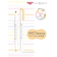 Image of Zebra Mildliner Individual Dual Tipped Highlighter - New 2022 Colours