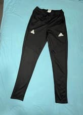 Image of Adidas Black Mens Track pants Mens Size Xs