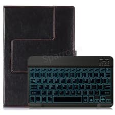 Image of Backlit Keyboard Case Mouse Cover For Amazon Fire Max 11 2023/Fire HD 10 13th
