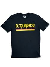 Image of Dsquared2 Caten Brothers Since 64 T-Shirt Black XL Men’s Designer Logo Tee