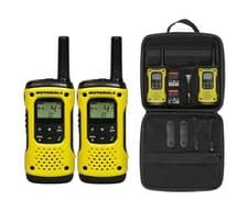 Image of 2 x Motorola TLKR T92 Licence-free Two Way Radios H20 Long Range 10km Twin