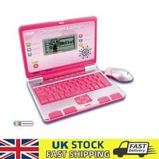 Image of VTech Challenger Laptop Pink Learning Educational Toy Computer Laptop Kids New