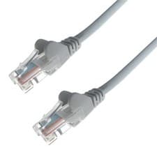 Image of 10m RJ45 Cat 5e UTP Network Cable Male Grey 28-0100G Connekt Gear