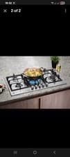 Image of BRAND NEW!!! Electrolux KGS9536X Stainless Steel Gas Hob 85cm COLLECTION ONLY