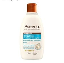 Image of Aveeno Scalp Soothing Haircare Smoothing Shampoo, Rosewater & Chamomile Blend