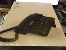 Image of BT Converse 2100 Corded Home Work Telephone Black boxed unused
