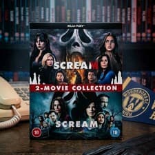 Image of Scream (2022)/Scream VI Blu-ray (2023) Neve Campbell, 2 movie collection NEW