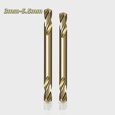 Image of HSS M35 Cobalt Cobalt Twist Drill Bit Double Head For Stainless Steel 3mm-5.5mm