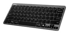 Image of Adesso WKB-7000BB keyboard Home/Office Bluetooth QWERTY US English Black