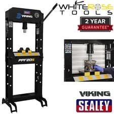 Image of Sealey Viking Hydraulic Press 20 Tonne Floor Type Workshop Garage Industrial