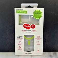 Image of Official/Genuine Tech21 Evo Crystal Kick Case MagSafe Cover for Apple iPhone 14