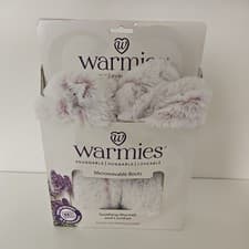 Image of Warmies Microwave Boots Ladies One Size New Scented With Lavender Pink.