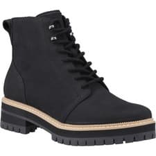 Image of TOMS Wylder Leather Women's Black Boots New