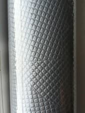 Image of Luxe Set Of Three Graham & Brown Platinum Silver Vinyl Wallpaper Non-gloss