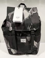 Image of Herschel Supply Co Retreat Small Backpack 15L (13” Laptop Size) Dye Wash Black