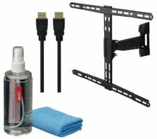 Image of Logik LFMSKM16 Medium Full Motion TV Bracket With Starter Kit Upto 65inch